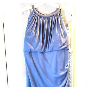 Steel Blue Bridesmaid Dress